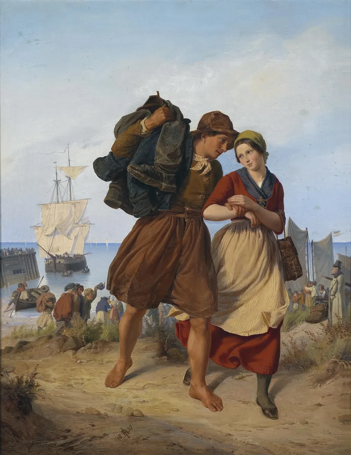 "the fisherman", 1837
