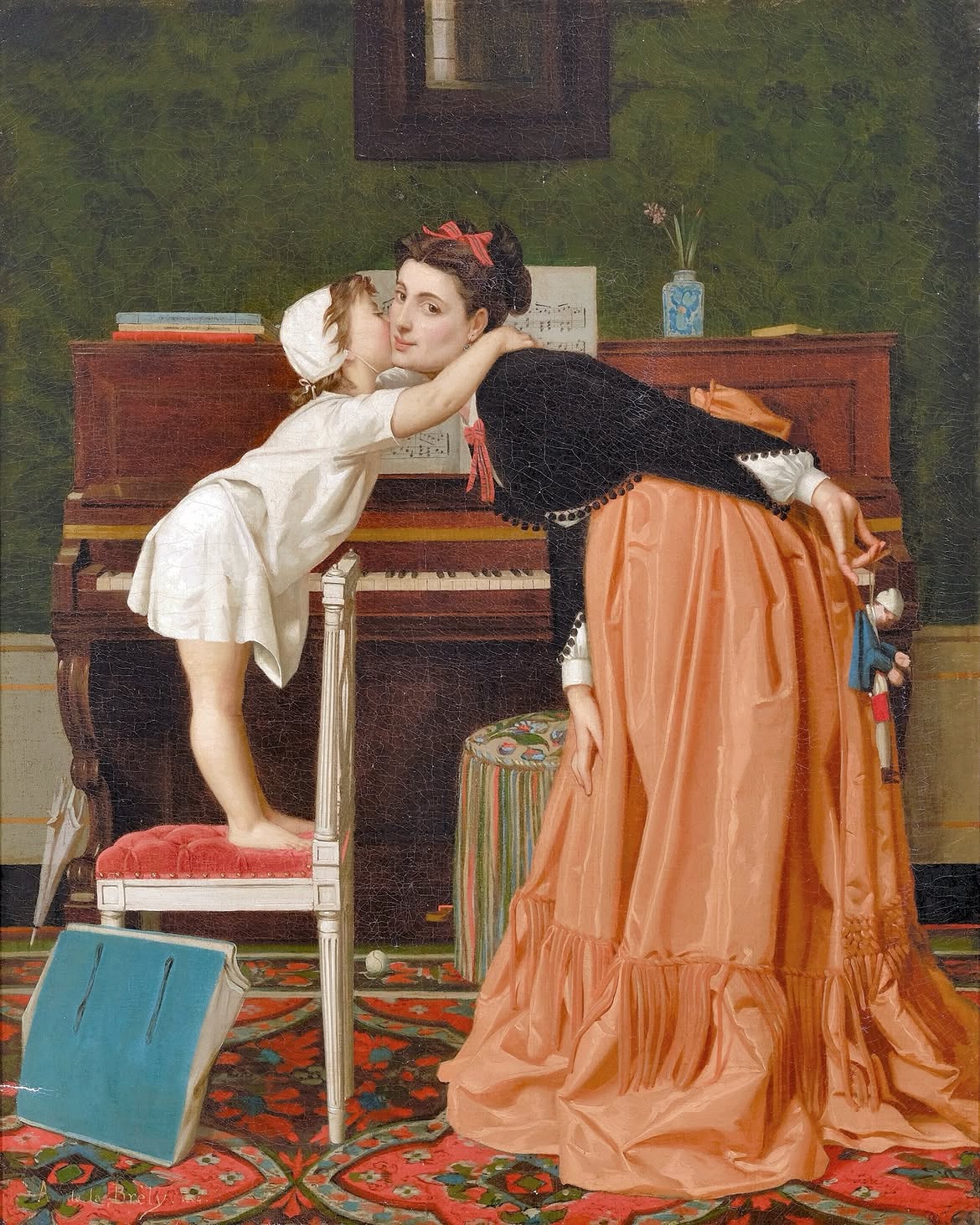 أوغست دي لا بريلي (1838-1906) فرانسيا